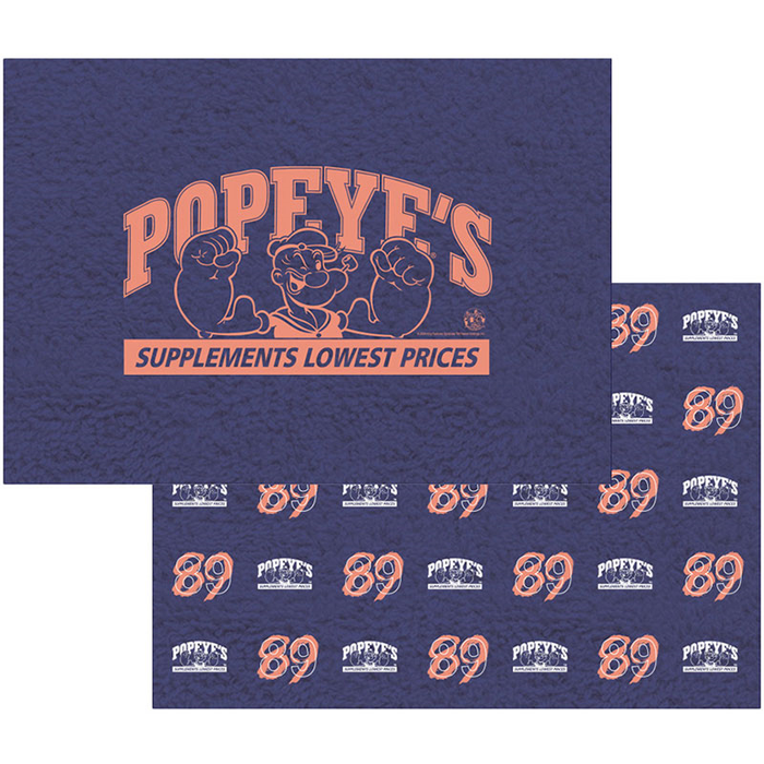 Popeye's Microfiber 12" Towel