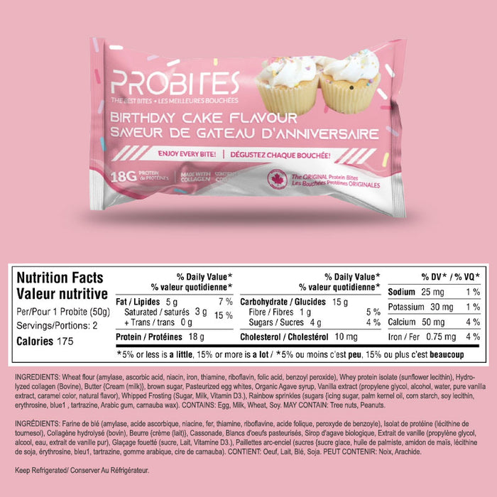 Probites Protein Bites Box of 10
