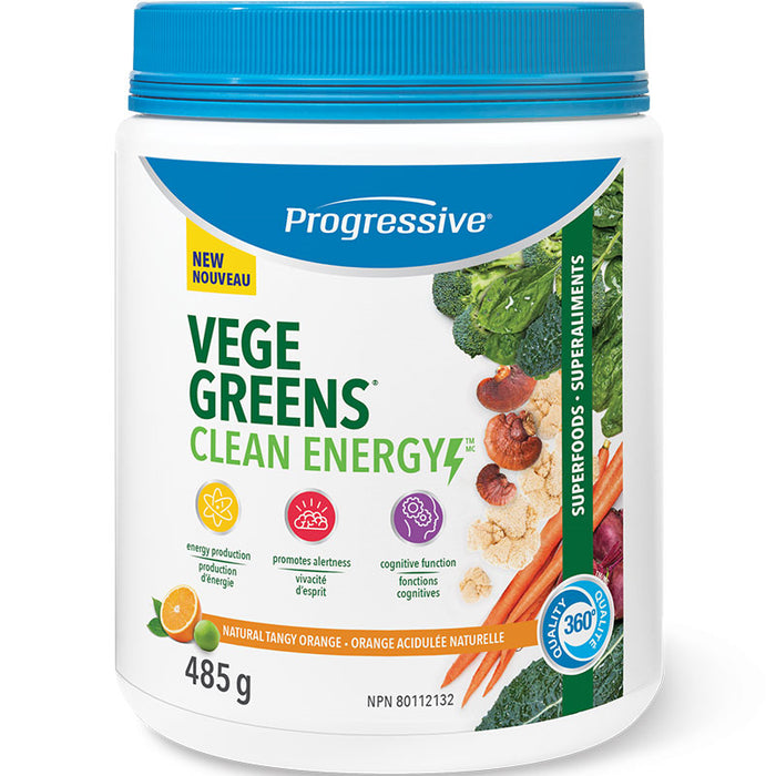 Progressive VegeGreens Clean Energy 242g-485g