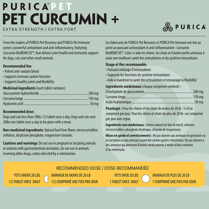 Purica Pet Curcumin+ 30 Chews