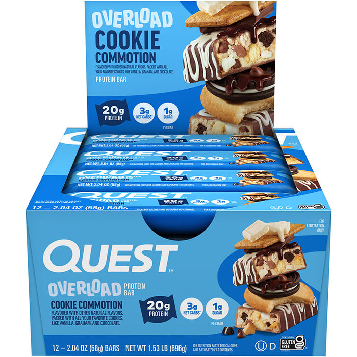 Quest Overload Bars Box of 12