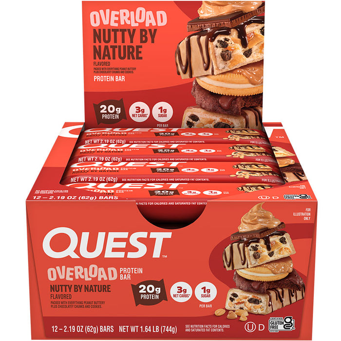 Quest Overload Bars Box of 12