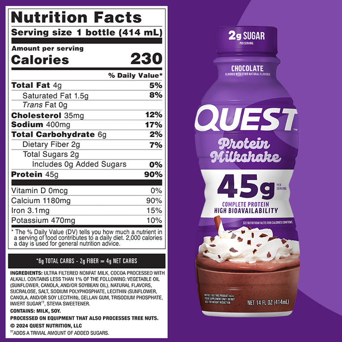Quest Milkshake RTDs Case