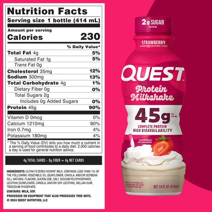 Quest Milkshake RTDs Case