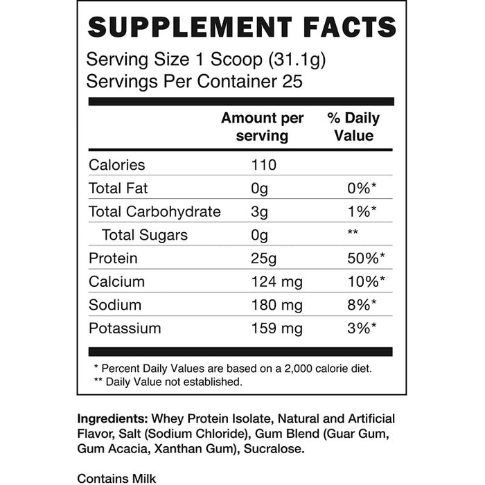 Raw Nutrition Itholate Protein 25 Servings