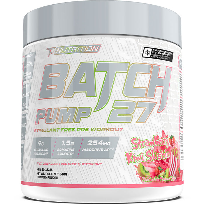TC Nutrition Batch 27 Stim Free Pre Workout 40 Servings
