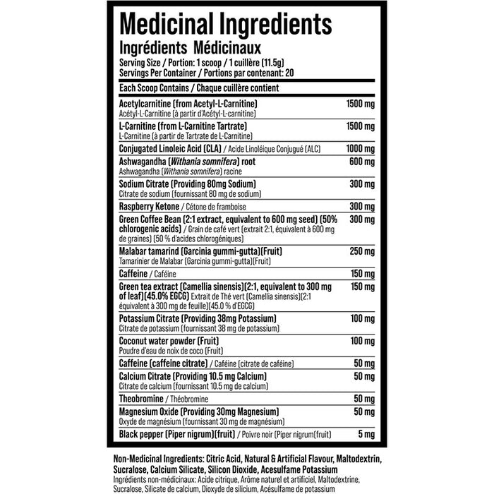 TC Nutrition HydraBurn 20 Servings