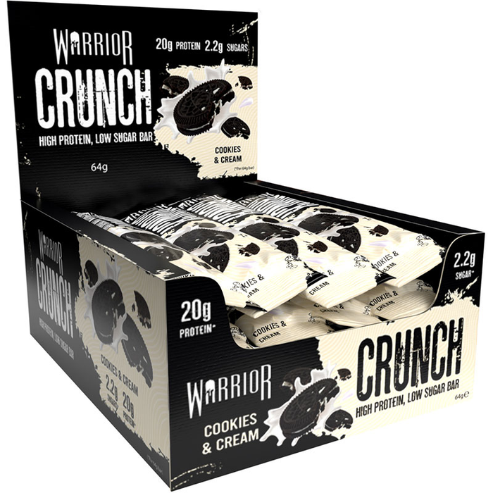 Warrior Crunch Box of 12