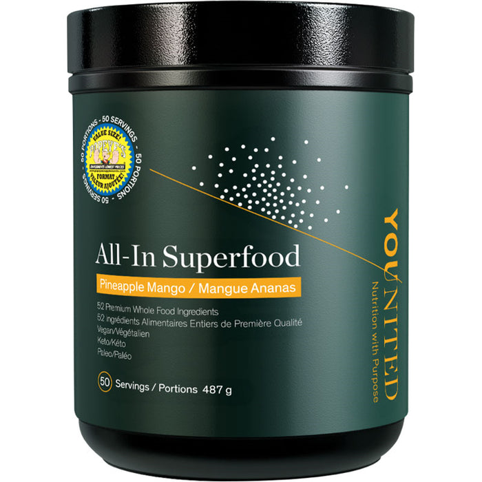 Younited Wellness All-in Organic Superfoods 50 Servings