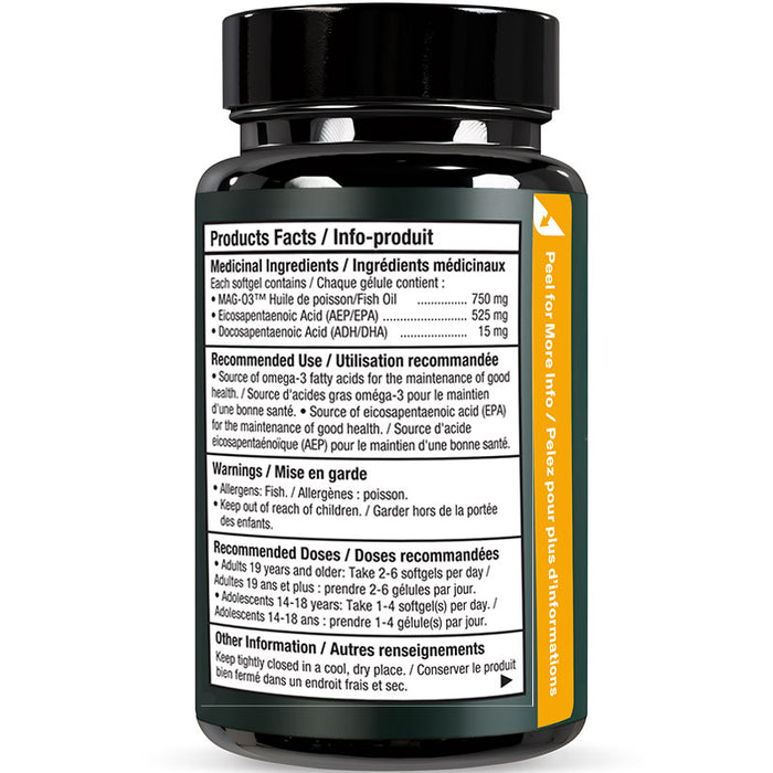 Younited Wellness Daily Omega-3 High EPA 60 Capsules