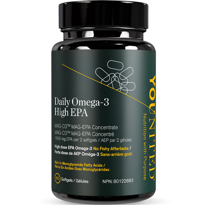 Younited Wellness Daily Omega-3 High EPA 60 Capsules
