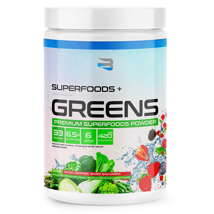 Believe Supplements Superfoods + Greens 33 Servings