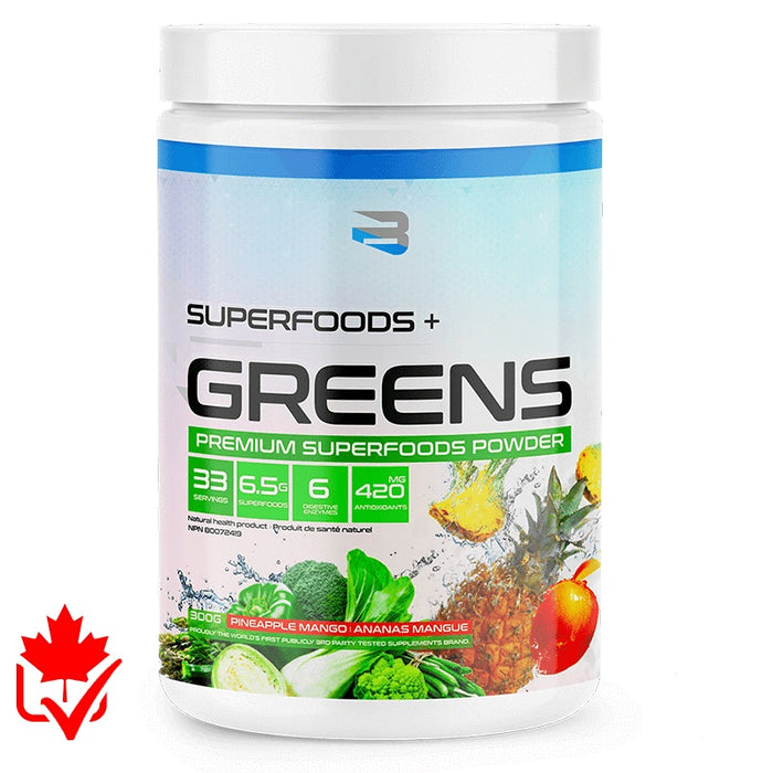 Believe Supplements Superfoods + Greens 33 Servings