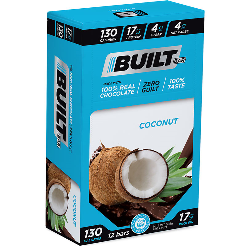 Built Bars Box of 12 — Popeye's Supplements Edmonton