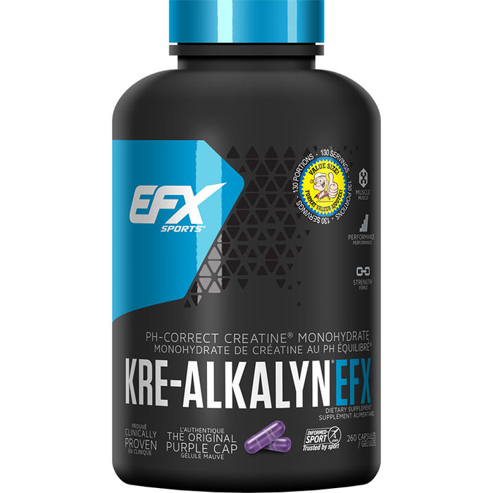 EFX Kre-Alkalyn 260 Capsules