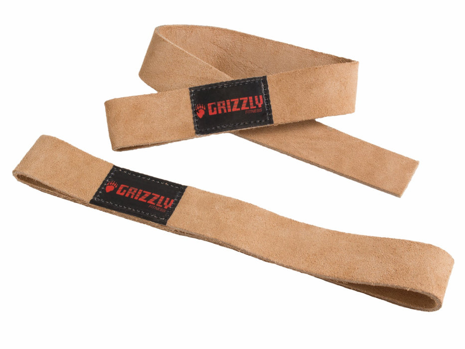 Grizzly Leather Lifting Straps