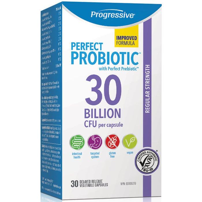 Progressive Perfect Probiotic 30 Billion 30 Capsules