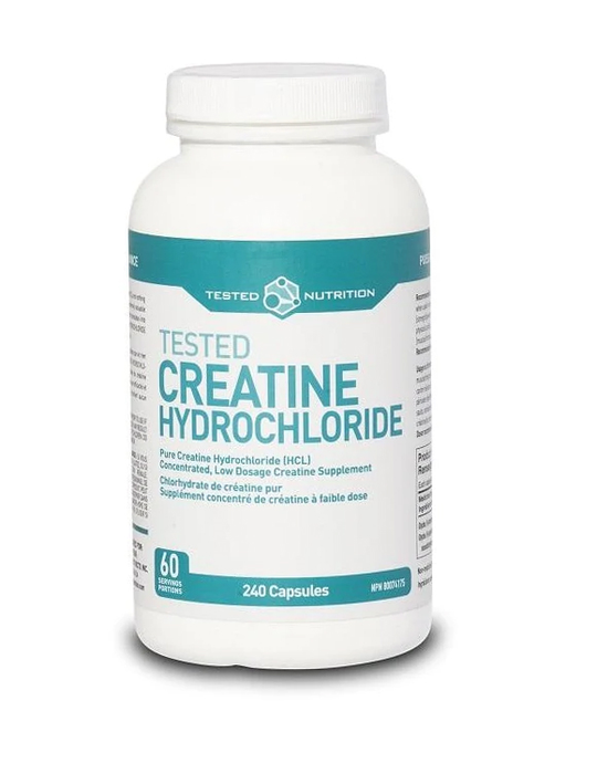 Tested Nutrition Creatine HCL 240 Capsules