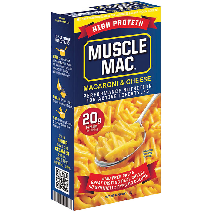 Muscle Mac Macaroni & Cheese 6.75oz Box