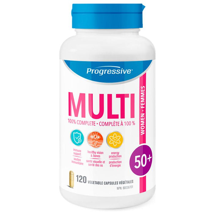 Progressive Women 50+ Multivitamin 120 Capsules